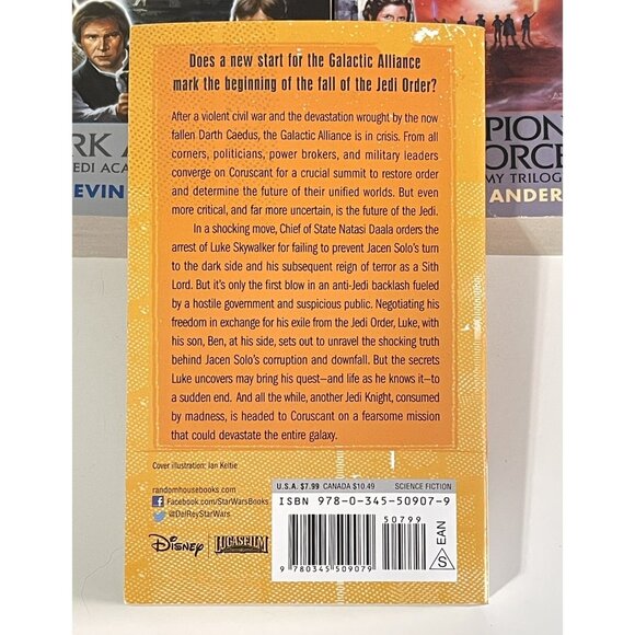 Star Wars Paperbacks~ Dark Apprentice/Champions of the Force/Fate of the Jedi - Picture 7 of 7